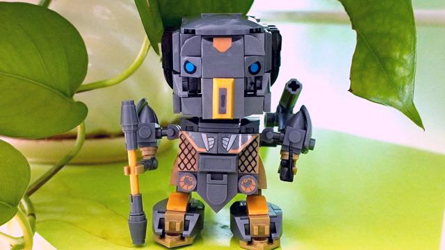 лего хищника мило brickheadz распаковка и скорость сборки | неофициальный лего