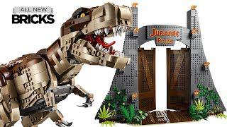 Lego 75936 Парк Юрского периода: T. REX Rampage пресс-релиз-$249.99-доступен 19 июня 2019