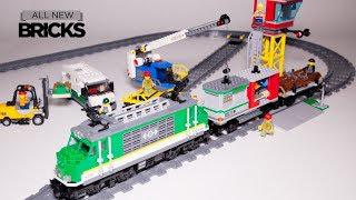 Lego City 60198 грузовой поезд с активированной скоростью приложения