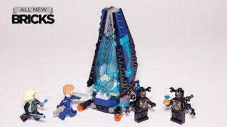 Lego Marvel Super Heroes 76101 Outrider Dropship Attack Lego Speed Build with Minifigure Animation