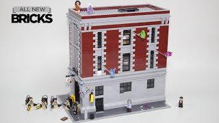 Lego Hostbusters 75827 скорость пожарной штаб-квартиры построить специальный для 150 000 абонентов