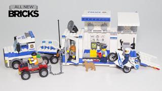 Lego City 60139 Мобильный командный центр скорость построения