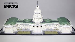 レゴの建物21030アメリカ議会議事堂が急速に建設されました