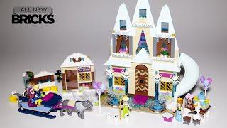 Lego Disney Frozen Arendelle Castle Celebration with Anna and Kristoffs Sleigh Adventure Speed Build