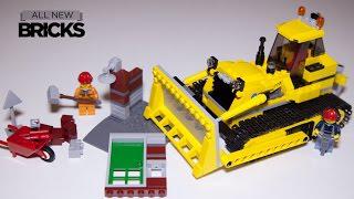 Lego City 60074 бульдозерный обзор скорости строительства