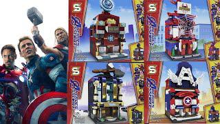 Buka 4 Toko Superhero Street View, Toko Topeng Iron Man, Toko Senjata Thor