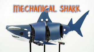 механический набор акулы кирпича может двигаться, скорость сборки шоу, неофициальный Lego sy7006d