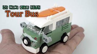 Dòng xe Lego Series 8/66: Xây gạch xe buýt du lịch và điểm nhấn đánh giá Lego của Trung Quốc