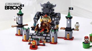 Lego Super Mario 71369, ông chủ của tòa lâu đài đã chiến đấu với lửa, với tốc độ tăng tốc của chiếc túi điện.
