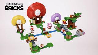 Lego Super Mario 71368 săn lùng kho báu với cánh quạt Mario và các nhân vật được thiết lập với tốc độ