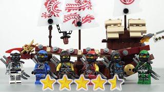 Lego Ninja: Những viên gạch tiền thưởng mới được đóng vào thùng và tạo ra những chiếc thuyền không chính thức của Lego.