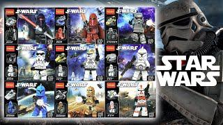 Lego Star Wars: 9 Storm Troopers Minifigures Brick Sets Unbox & Build |Unofficial Lego Decool 901-9