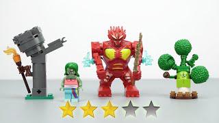 Cuộc chiến giữa các loài thực vật Lego: dưới đáy biển sâu thẳm, những thùng gỗ khổng lồ của Bridge đã tăng tốc để tạo ra những chiếc Lego không chính thức.