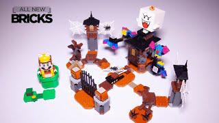 Lego Super Mario 71377 vua vải và tốc độ sân vườn ma ám được xây dựng