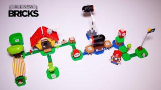 Ngôi nhà của Lego Super Mario 71367 Mario & Yoshihide, 71366 em bé Bill được xây dựng nhanh chóng