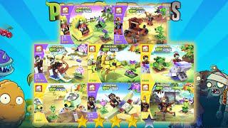 Lego Plants VS Zombies: 8 Boxes PVZ Brick Sets Unbox & Build | Unofficial Lego