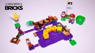 Chiếc Lego Super Mario 71383 được xây dựng với tốc độ đầm lầy độc hại của những người đung đưa.