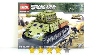 Quân đội Lego: Chiếc xe tăng chính của AMX-40, thùng gạch và xây dựng không chính thức Lego.