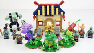 Lego растения против зомби: 8 в 1 kongfu мирового стоп-движения.