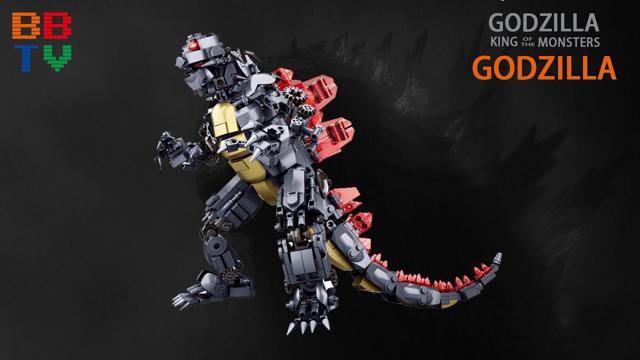 lego godzilla vua của những con quái vật: khối godzilla tốc độ xây dựng, lego không chính thức tương thích