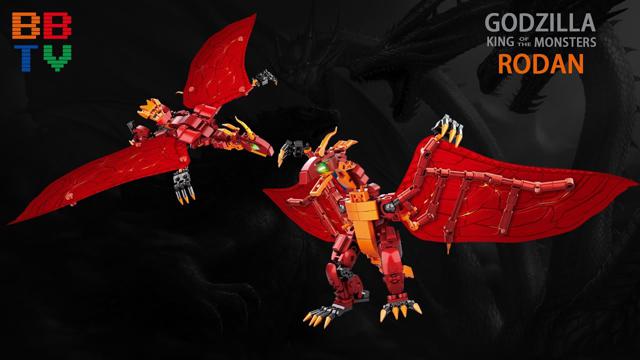 लेगो Godzilla के राक्षसों के राजा: Rodan बिल्डिंग ब्लॉक्स की समीक्षा, संगत अनौपचारिक लेगो
