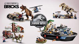 сборник мира Lego Юрского периода из всех 2021 комплектов