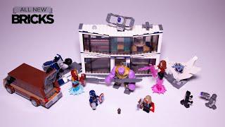 Lego mang biển số 76192 Avengers: Tốc độ trận đấu cuối cùng được xây dựng