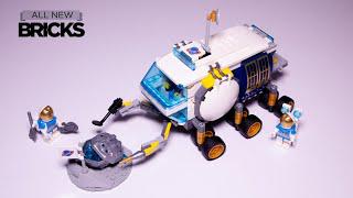 Lego 60348 chiếc xe chở Mặt Trăng đã được chế tạo một cách nhanh chóng.