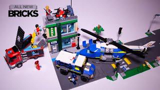 Lego 60317 cảnh sát rượt đuổi các tòa nhà nhanh của ngân hàng