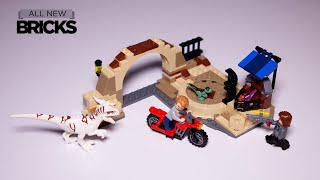 Lego, thế giới kỷ lục, 6945 dã man, săn đuổi tốc độ của một con khủng long khủng long.