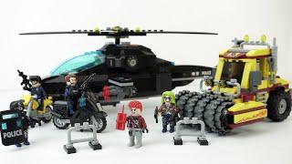 Lego Military: SWAT Black Hawk Helicopter Action Brick Set Unbox & Build | Unofficial Lego