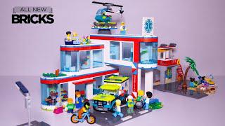 Bệnh viện Lego 60330 đang được xây dựng.