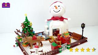雪だるまギフトハウスレンガセット解体箱建て