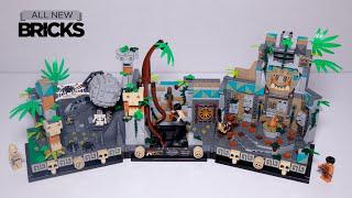 Lego Indiana Jones, 770 15, Thần Vàng của ngôi đền tàu, được xây dựng nhanh chóng.