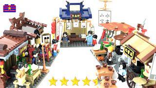 Bộ sưu tập gạch cảnh ở phố cổ Bắc Kinh cũ được đóng thùng và xây dựng