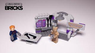 Lego, 76253, trụ sở của đội Hộ Vệ Ngân Hà đang được xây dựng.