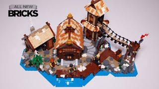 Lego sáng tạo, 21343 làng cướp biển nhanh chóng xây dựng.