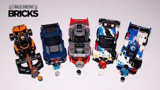 LEGO Speed Champions компиляция всех 2024 наборов Speed Build