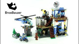 all lego city mountain police compilation speed build construction toy