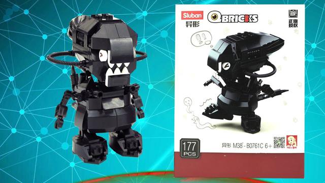 レゴエイリアンのbrickheadzスピードビルド&ショー|非公式レゴ