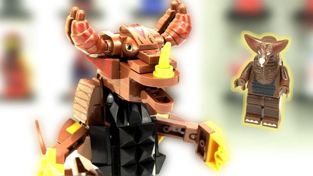 Ultraman राक्षसों लेगो: gomora (ゴ モ ラ) ईंट सेट खिलौने unboxing और निर्माण | अनौपचारिक legos