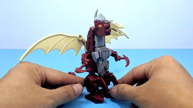 lego raksasa Ultraman: melba (メ ル バ) bata set mainan unboxing & build | lego tidak rasmi