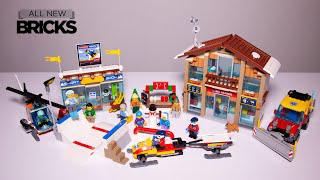 Leo City 60203 resort ski resort ski