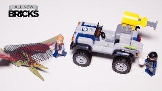 Lego Юрский мир 75926 птеранодон погоня Лего скорость сборки