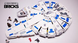 Лего звездные войны Кессель запускает Millennium falcon Lego скорость