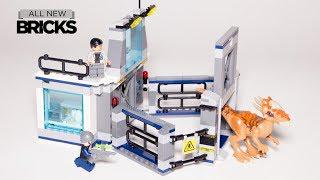 Lego Jurassic World Stygimoloch Breakout Lego Speed Build 75927