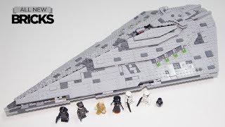 レゴ·スター·ウォーズ75190 1階星間駆逐艦の加速建造