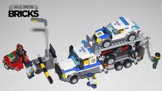 Lego City 60143 Автотранспорт угнал скорость сборки