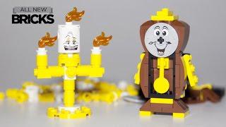 Leo disney putri lumiere dan cogsworth mainan kami acara kecepatan membangun