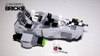 Lego звездные войны 75100 первый заказ снегоходов скорость построения